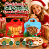 Christmas Self-Sealing Treat Bags – Cute Gift Bags for Cookies & Candy