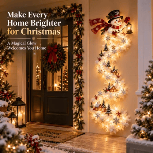 Christmas Magic Trail Wall Light - A Little Christmas Magic, Right on Your Wall