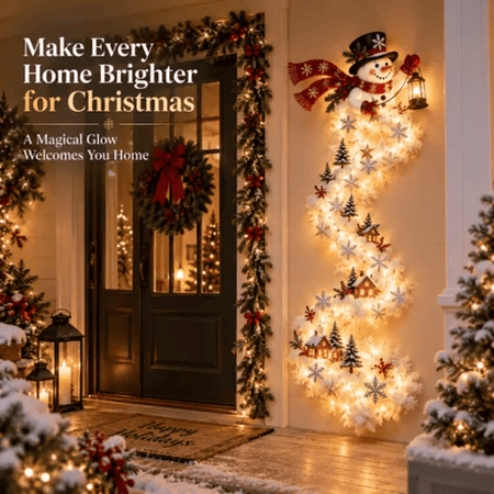 Christmas Magic Trail Wall Light - A Little Christmas Magic, Right on Your Wall