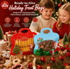 Christmas Self-Sealing Treat Bags – Cute Gift Bags for Cookies & Candy
