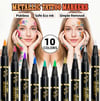 Halloween Glow Art Markers - DIY Neon Pens for Pumpkin, Window & Costume Decorations