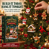 24-Day Mini Christmas Brick Ornament Advent Calendar 24 Unique Buildable Holiday Ornaments to Create, Hang & Keep