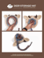 Original design Festive Christmas Antler Hat