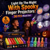 Halloween Finger Projector Lights – Mini Pattern Projector(36PCS)