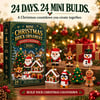 24-Day Mini Christmas Brick Ornament Advent Calendar 24 Unique Buildable Holiday Ornaments to Create, Hang & Keep