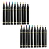 Halloween Glow Art Markers - DIY Neon Pens for Pumpkin, Window & Costume Decorations