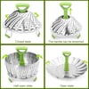 Vegetable Steamer Basket for Cooking Food, Stainless Steel Veggie Steam Basket for Pot