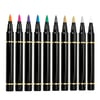 Halloween Glow Art Markers - DIY Neon Pens for Pumpkin, Window & Costume Decorations