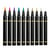 Halloween Glow Art Markers - DIY Neon Pens for Pumpkin, Window & Costume Decorations