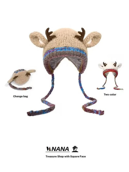 Original design Festive Christmas Antler Hat