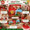 Christmas Self-Sealing Treat Bags – Cute Gift Bags for Cookies & Candy