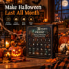 2026 Halloween Countdown Advent Calendar Gift Box
