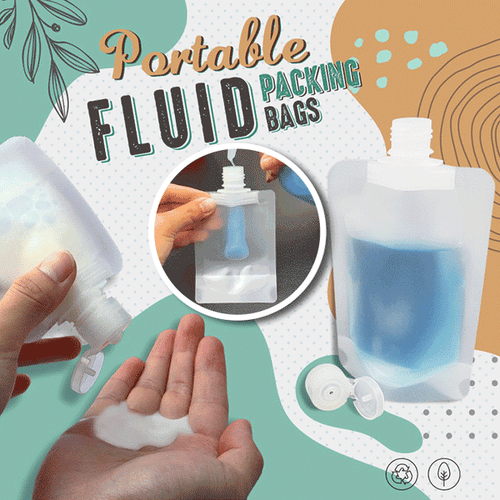 Portable Travel Fluid Makeup Packing Bag(10 Pcs