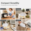Microwave Egg Poacher Dual cavity, non stick & easy clean Healthier than frying