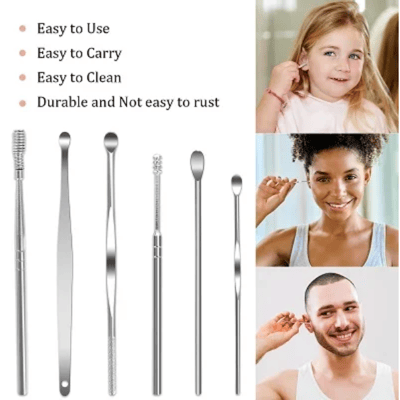Innovative Spring EarWax Cleaner Tool Set